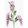 Artificial wisteria branch ONORATO with flowers, purple, 70cm