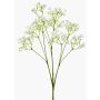 Artificial gypsophila LITAGO, white, 70cm, Ø1.5cm