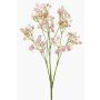 Artificial gypsophila LITAGO, pink, 70cm, Ø1.5cm