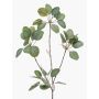 Artificial eucalyptus branch KRISZTOFER, green, 90cm