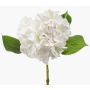Artificial hydrangea AMARILDO, white and green, 50 cm, Ø 16 cm