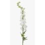 Large artificial delphinium SZILVIA, white, 130cm