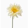 Artificial gerbera BILFON, light yellow, 50 cm