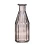 Bottle vase CLARINA, grey, 8"/19,7cm, Ø1.9"/4,7cm, Ø3.1"/8cm