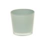 Candle glass ALENA, blue, 3.7"/9,5cm, Ø4.5"/11,5cm