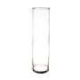 Cylinder floor vase SANYA AIR made of glass, clear, 24"/60cm, Ø6"/15cm