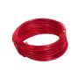 TANEA aluminium wire, red lacquered, 30m, Ø2mm