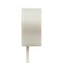 VIPKE double satin ribbon, cream, 50m, 6mm