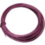 TANEA aluminium wire, pink lacquered, 12m, Ø2mm