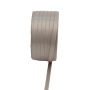 VIPKE double satin ribbon, taupe, 50m, 6mm