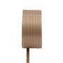 VIPKE double satin ribbon, light brown, 50m, 3mm