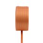 Twin satin ribbon VIPKE, orange, 164ft/50m, 3mm