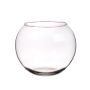Candle ball vase TOBI AIR made of glass, clear, 6.1"/15,5cm, Ø 7.5"/19cm