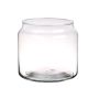 Flower pot MARIETTE made of glass, clear, 7"/17cm, Ø7"/19cm