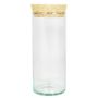 Cork glass SINAN, transparent, 8"/20 cm, Ø 3.3"/8,5 cm