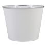 Plant basket ANJULICA, grey-beige, 9,5"/24cm, Ø11"/28cm