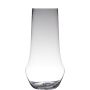 Glass floor vase SHANE, clear, 26"/65cm, Ø13"/34cm