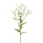Artificial chamomile sprig GRUHEL, white, 60 cm, Ø 2 cm