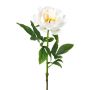 False flower Peony PEFIN, white, 20"/50cm