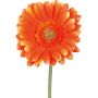 Decorative flower Gerbera TUNZA, orange, 20"/50cm