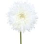 Decorative flower Gerbera MOLZA, white, 24"/60cm
