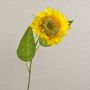 Decorative sunflower PELMO, yellow, 26"/65cm, Ø4.3"/11cm