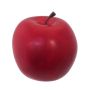 Artificial apple HUSRA with suspension device, red matt, 2.6"/6,5cm