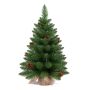 HEINOLA artificial Christmas tree with pine cones, jute sack, 60 cm, Ø40 cm