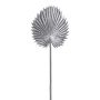 Artificial Washingtonia KIVAN palm frond, silver, 18"/45cm