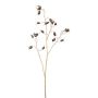 Decorative rosehip branch JORHEL with rosehips, orange, 30"/75cm