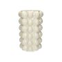 LYNNETTE Bubble vase made from dolomite, sand, 24 cm, Ø15 cm