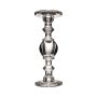 KONSTANDIN glass candlestick, clear, 29 cm, Ø 11.3 cm