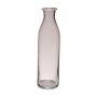 Decor glass bottle ETIENNE, clear, 12"/30cm, Ø2.8"/7cm