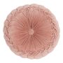 Round seat cushion BELLONA, pink, 4"x16"/10x40cm