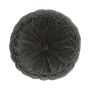 Round seat cushion BELLONA, moss green, 4"x16"/10x40cm
