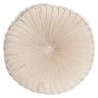Round seat cushion BELLONA, beige, 4"x24"/10x60cm