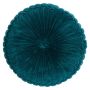 Round seat cushion BELLONA, duck blue, 4"x24"/10x60cm