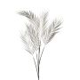 Artificial Dypsis lutescens branch LARMO, metallic silver, 4ft/115cm