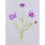 Artificial branch of HIKJAN cosmos, purple, 80 cm