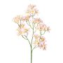 Artificial apple blossom branch YORBEN with flowers, pink, 24"/60cm