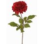 Satin dahlia TINFAS, dark red, 24"/60cm, Ø5.1"/13cm
