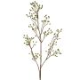 Artificial wild rose branch HIKERNO with rose hips, green, 100cm