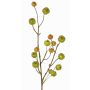 Decorative ornamental apple branch NONGIH with fruit, green-orange, 24"/60cm