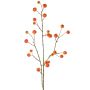 Decorative branch, ornamental apple NONGIH with fruit, orange, 90cm