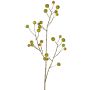 Decorative branch of ornamental apple NONGIH with fruit, green-orange, 90cm