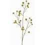 Decorative branch of ornamental apple NONGIH with fruit, green-orange, 35"/90cm