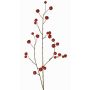 Decorative crab apple branch NONGIH with fruit, dark red, 35"/90cm