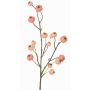 Decorative branch: ornamental apple NONGIH with fruit, light pink, 24"/60cm