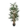 Decorative tree Bamboo TAUGA in decorative pot, natural stems, 4ft/120cm