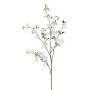 Decorative Japanese flowering cherry branch FYNLOK with flowers, white, 4ft/125cm
